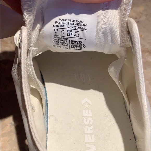 Off white converse - Picture 2 of 3